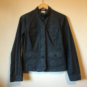 Van Heusen Dark Blue Denim Jean Jacket